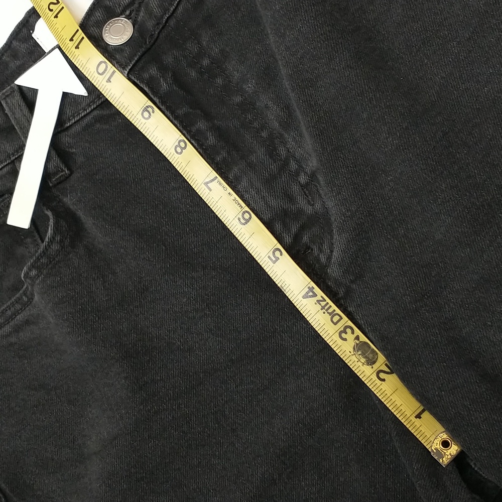 H&M Black Or Dark Gray Wide Leg Women's Jeans - Picture 12 of 14